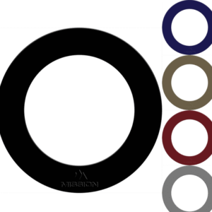 mission dartboard surround heavy duty embossed logo