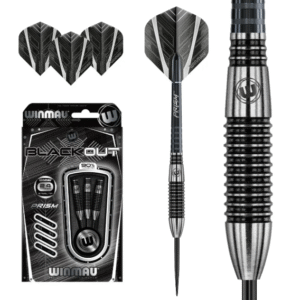 winmau blackout 2 steel tip 90% tungsten bomb barrel