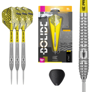 target bolide 03 90% tungsten swiss point steel tip darts