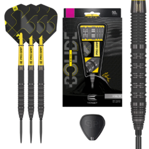 target bolide void 01 90% tungsten sp steel tip darts