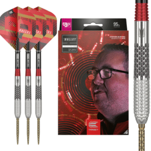 target stephen bunting gen 5 95% tungsten sp steel tip darts 18g