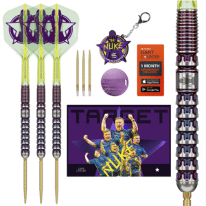 target luke littler world champion 2025 edition 90% tungsten sp steel tip darts 23g