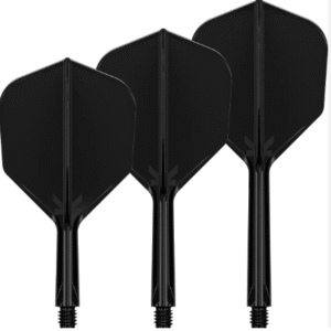 target k flex black no6 one piece flights