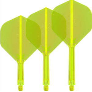 target k flex neon yellow no2 one piece flights