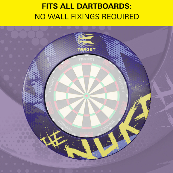 luke 'the nuke' littler dartboard surround by target luke 'the nuke' littler dartboard surround by target