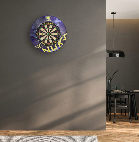 luke 'the nuke' littler dartboard surround by target luke 'the nuke' littler dartboard surround by target