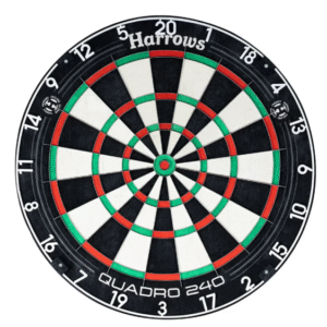 quadro 240 dartboard by harrows