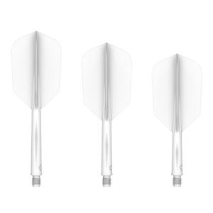 mission force 90 new moulded flight & shaft system white slim