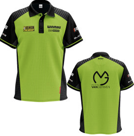michael van gerwen pro line tour polo shirt