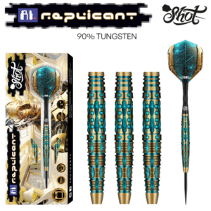 shot ai replicant 90% tungsten steel tip darts