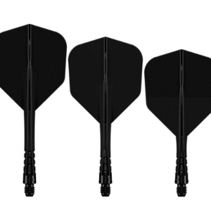 mission force 90 vortex new moulded flight & shaft system standard no6 solid black