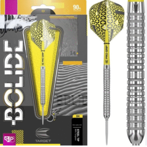 target bolide 04 90% tungsten swiss point steel tip darts