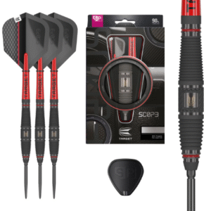 target scope 03 90% tungsten sp steel tip darts