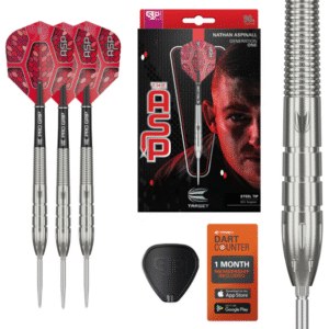 target nathan aspinall g1 90% tungsten steel tip darts