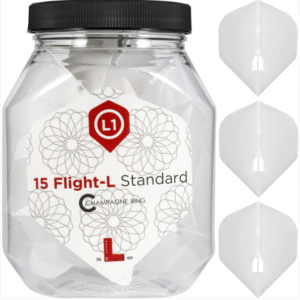 l style jar with 5 sets of soft l1pro standard flights