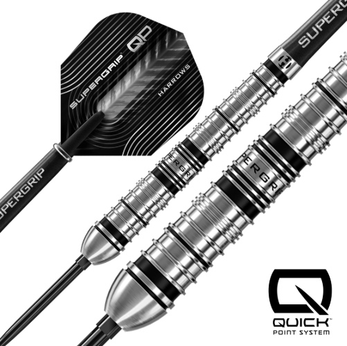 harrows supergrip tapered 90% tungsten qp steel tip darts harrows supergrip tapered 90% tungsten qp steel tip darts