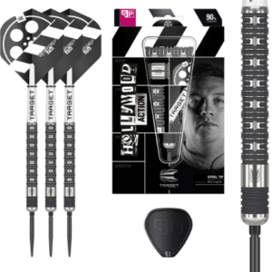 target hollywood action 90% tungsten sp steel tip darts