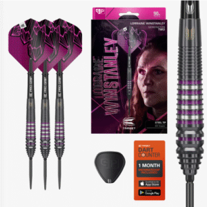target lorraine winstanley g2 90% tungsten sp steel tip darts 24g