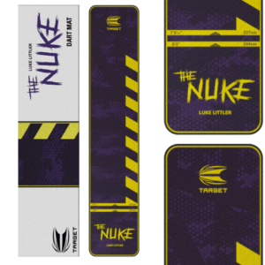 target luke 'the nuke' littler dart mat
