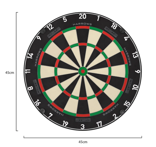 harrows fortis dartboard harrows fortis dartboard