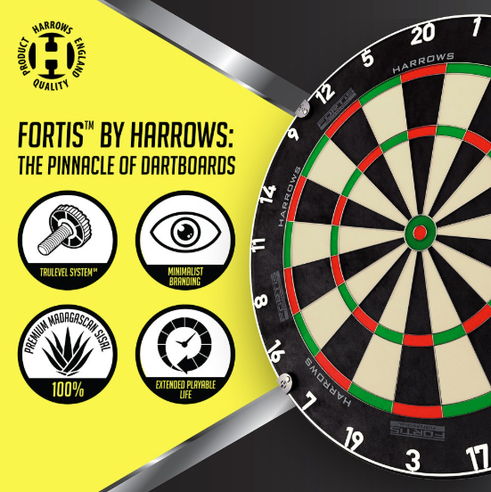 harrows fortis dartboard harrows fortis dartboard