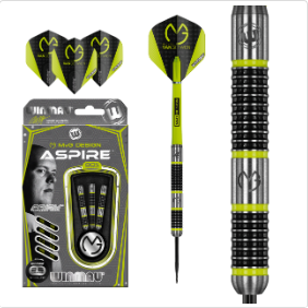 winmau mvg aspire darts steel tip