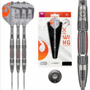 target star wars™ x wing 90% tungsten steel tip darts