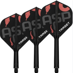 target nathan aspinall no2 k flex one piece dart flights black