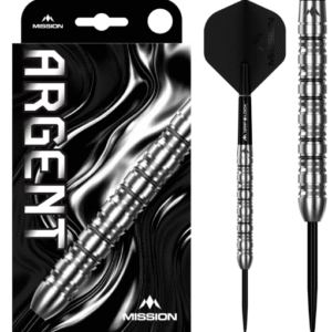 mission argent darts steel tip 90% tungsten silver