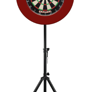 designa darts travel stand portable lightweight easy setup mobile dart stand std edition