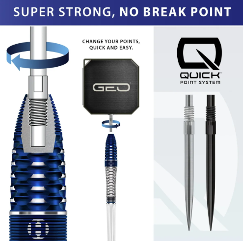 harrows geo bomb 90% tungsten qp steel tip darts harrows geo bomb 90% tungsten qp steel tip darts