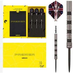 unicorn wraith james wade premier 90% tungsten steel tip darts