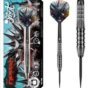 shot gnarly rippah 90% tungsten steel tip darts