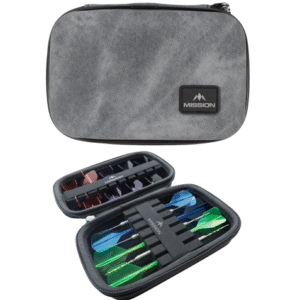 mission force 90 dart case eva moulded wallet limited edition large grey denim