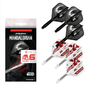 target star wars™ mandalorian k flex no6 integrated flights and shafts multipack