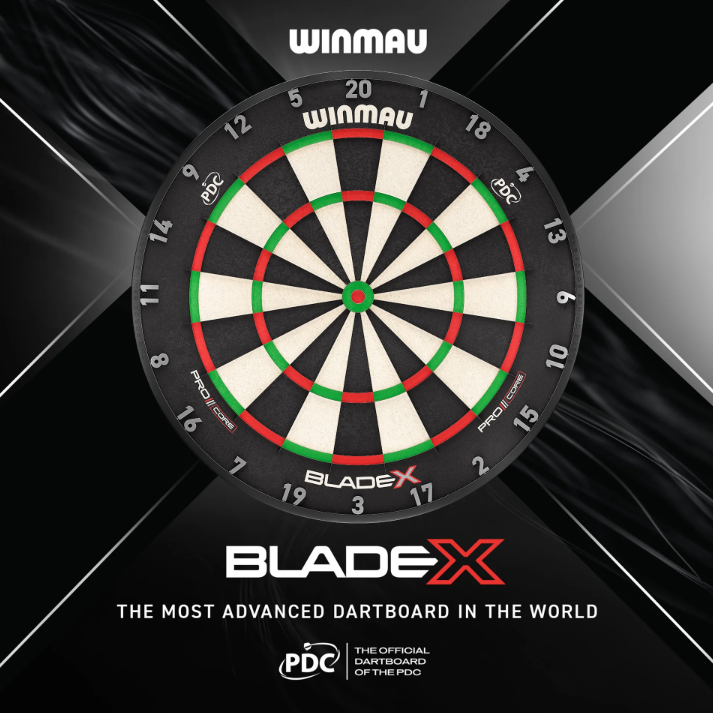 winmau blade x official pdc dartboard winmau blade x official pdc dartboard