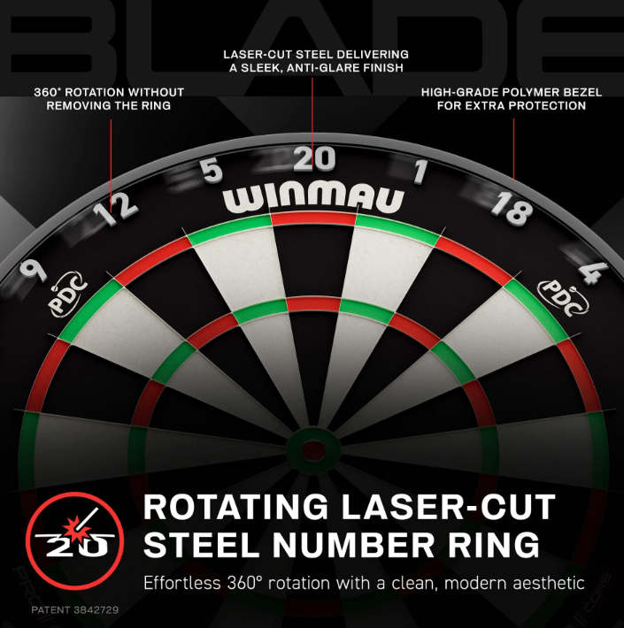 winmau blade x official pdc dartboard winmau blade x official pdc dartboard