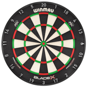 winmau blade x official pdc dartboard