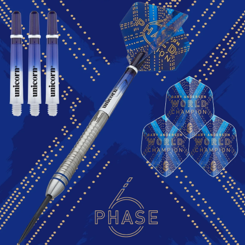 unicorn gary anderson steel tip darts world champion phase 6 unicorn gary anderson steel tip darts world champion phase 6
