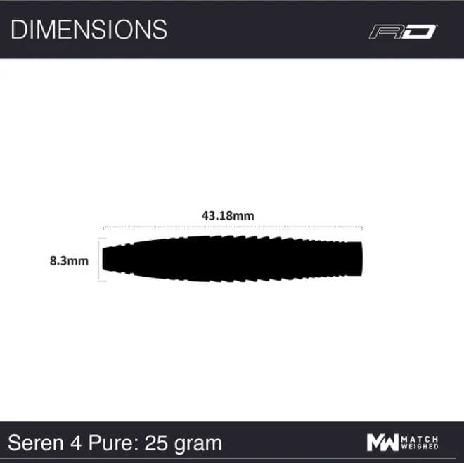 red dragon seren 4 pure 90% tungsten steel tip darts red dragon seren 4 pure 90% tungsten steel tip darts