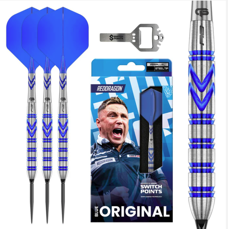red dragon gerwyn price iceman blue 90% switch point darts red dragon gerwyn price iceman blue 90% switch point darts